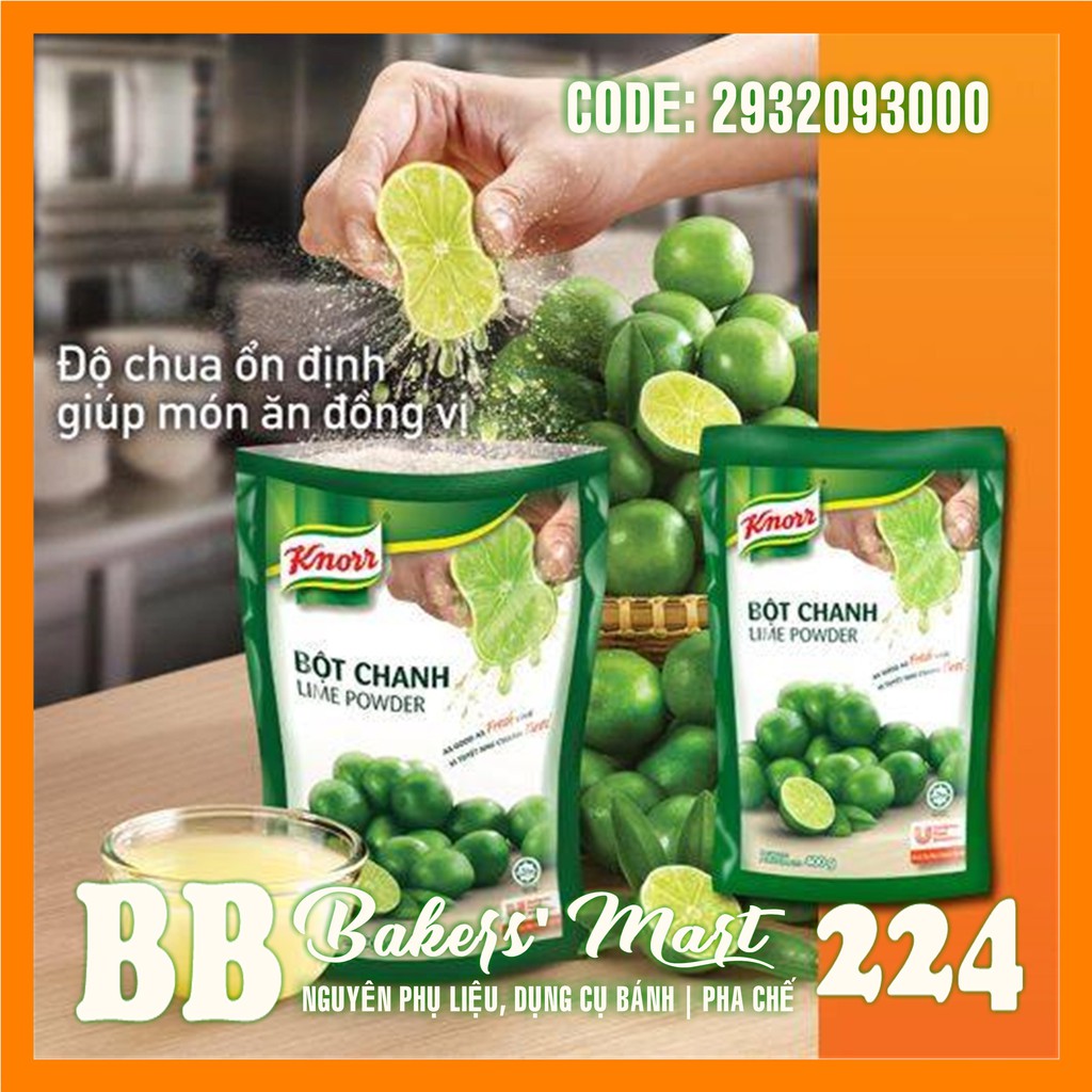 💥 HÀNG CHUẨN 💥 Bột CHANH Lime Powder KNORR - Gói 400gr