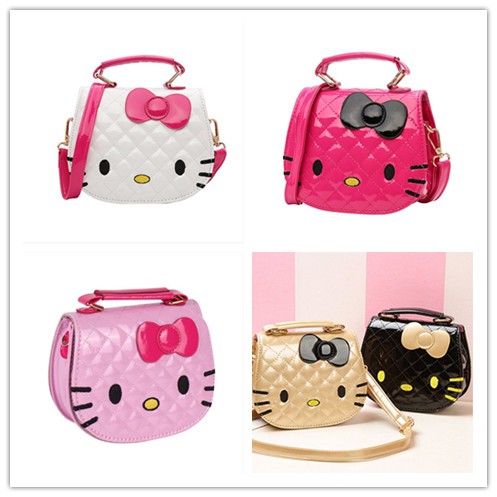 Túi Đeo Chéo Hình Hello Kitty Dễ Thương Dành Cho Bé Gái