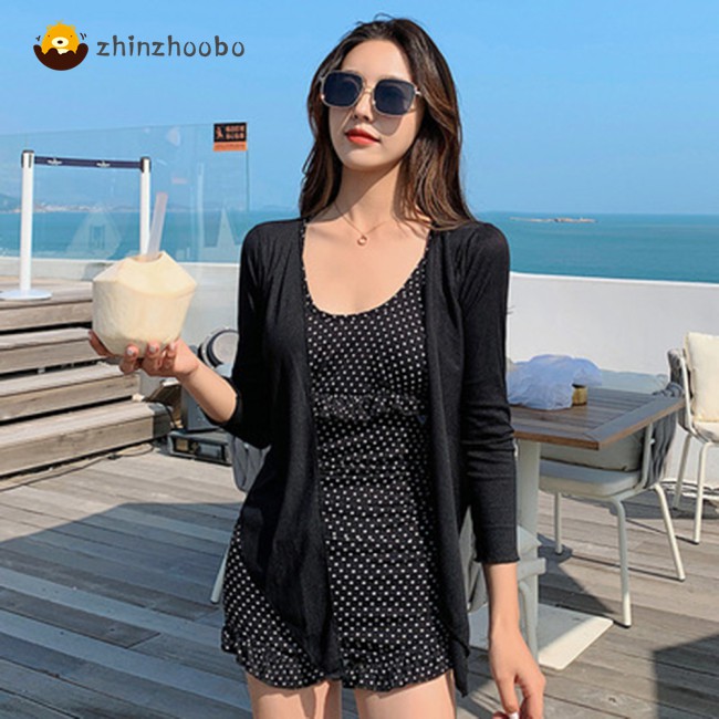 Bộ Đồ Bơi 2 Mảnh Tay Dài Thời Trang Quyến Rũ Cho Nữ | BigBuy360 - bigbuy360.vn