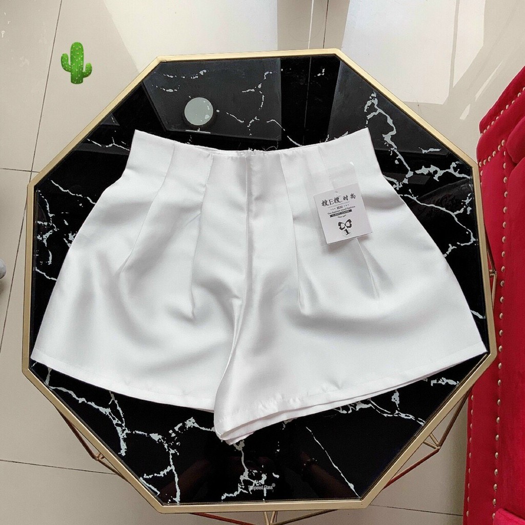 Quần Short Xếp Ly Dáng Phồng