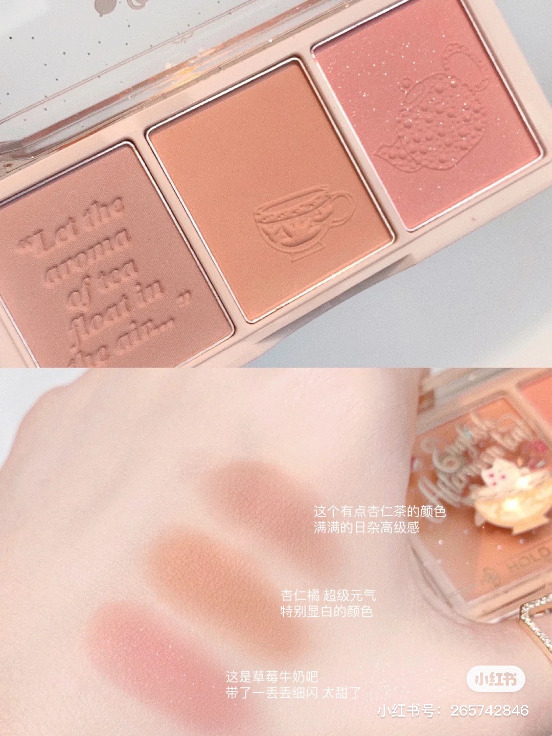 [HOLD LIVE] Bảng má hồng 3 ô Hold Live Secret Garden Blush (HL461) | BigBuy360 - bigbuy360.vn