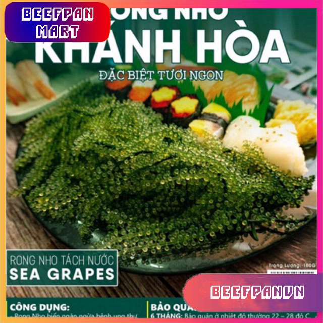 Rong Nho Tách Nước Khánh Hoà 25Gr - [FREESHIP] - Giàu Dinh Dưỡng - Công Nghệ Tách Nước Tiêu Chuẩn Nhật Bản