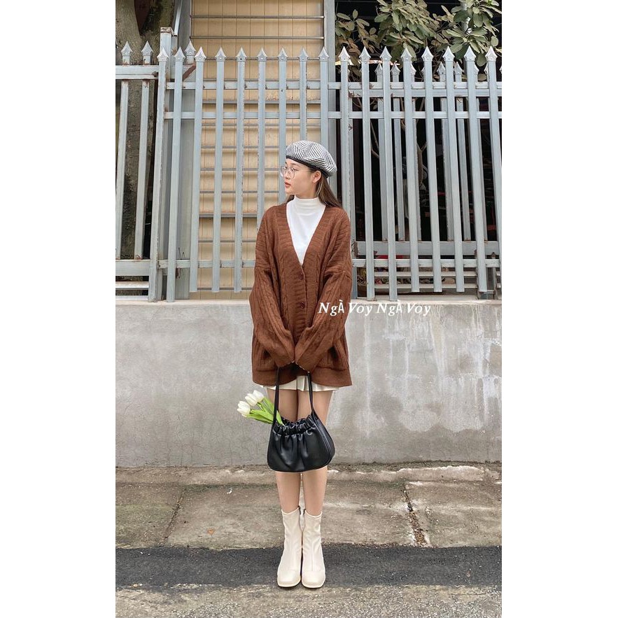 ÁO KHOÁC CADIGAN LEN SIÊU ẤM