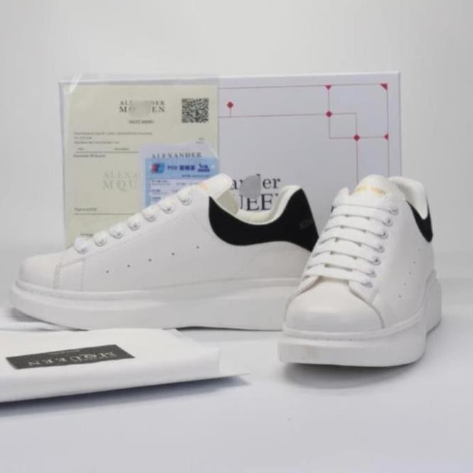 [Video Tận Cảnh - FREE SHIP] 🔥Giày thể thao sneaker🔥 MCQ gót nhung đen full box MET1 V.Q Sneaker | BigBuy360 - bigbuy360.vn