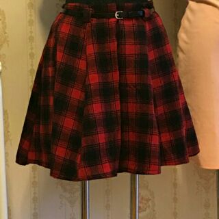 Chân váy ulzzang xòe eo có thắt lưng