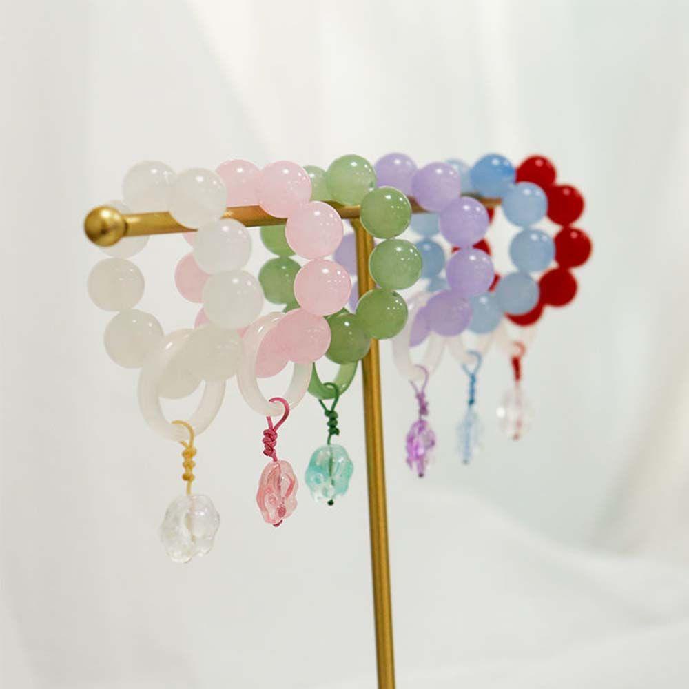 Vòng Đeo Tay Dạng Chuỗi Hạt Mặt Hình Móng Vuốt Mèo Phong Cách Trung Hoa Cá Tính Đơn Giản Dành Cho Nữ SOMEDAYZL