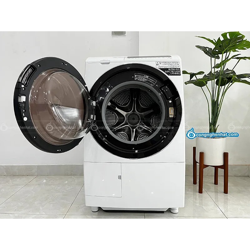 Máy giặt Hitachi BD-SG100GL-W giặt 10kg sấy 6kg - Hàng nội địa Nhật - Hàng mới 100% - Bảo hành 12 tháng