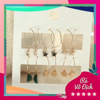 Bông tai nhiều kiểu dáng