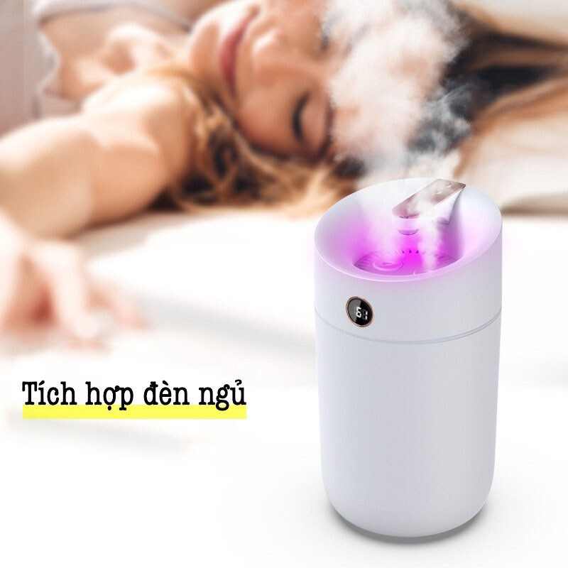 Máy phun sương tạo ẩm, xông tinh dầu cao cấp dung tích 3 lít công suất 180ml/h - X12 [Bảo hành 06 tháng]