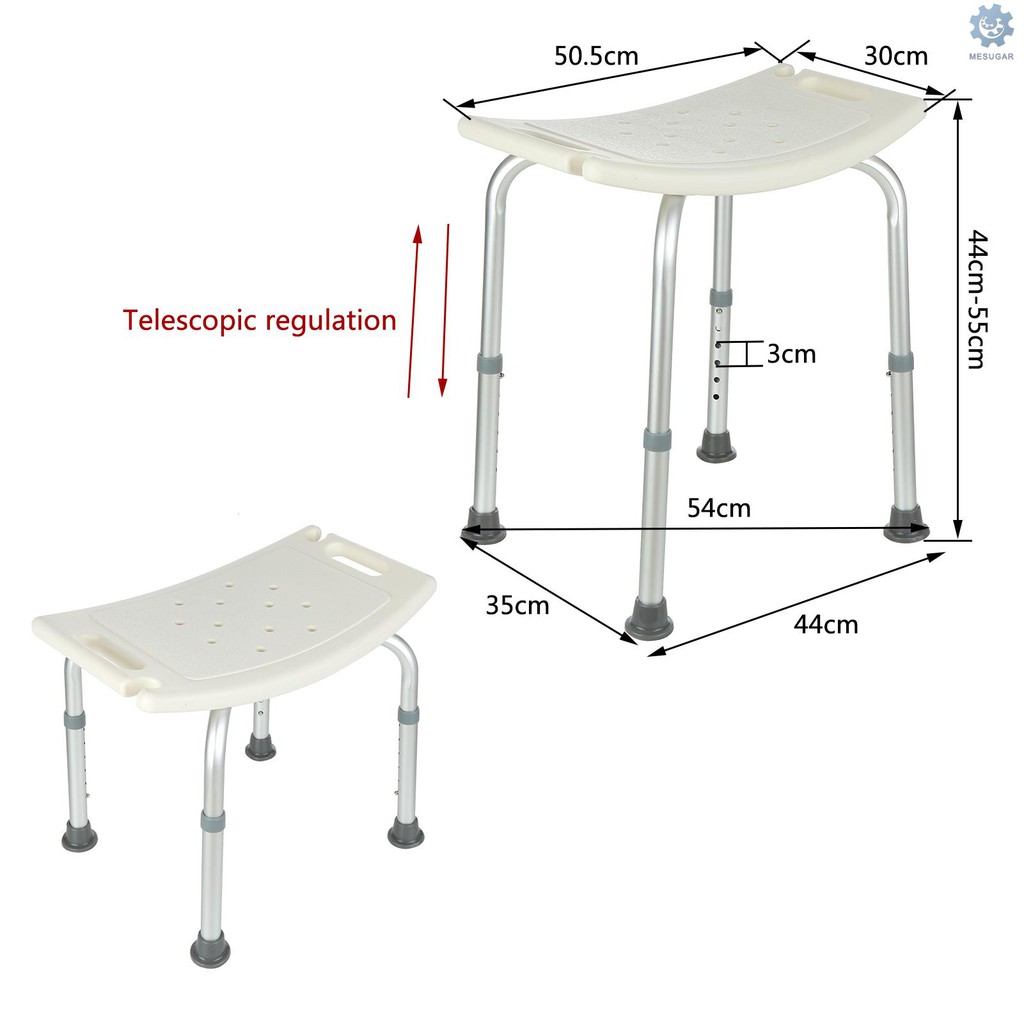 Ghế Ngồi Tắm Có Thể Điều Chỉnh Tiện Lợi Cho Người Lớn Tuổi