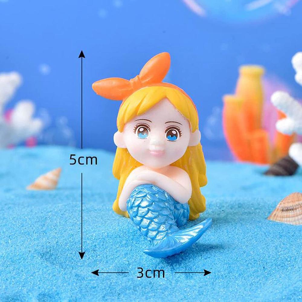 MOCHO Kẹp Tóc Hình Nàng Tiên Cá Xinh Xắn Trang Trí Nội Thất