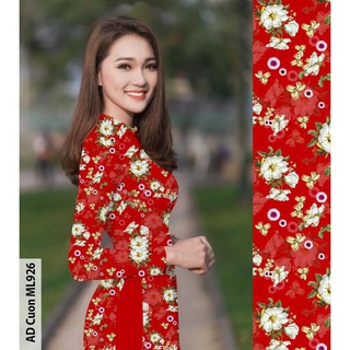 [SALE SẬP SÀN] ÁO dài lụa nhật in 3d