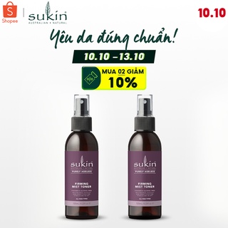 Nước Cân Bằng Dạng Phun Sương Săn Chắc Da Sukin Purely Ageless Firming Mist Toner 125ml
