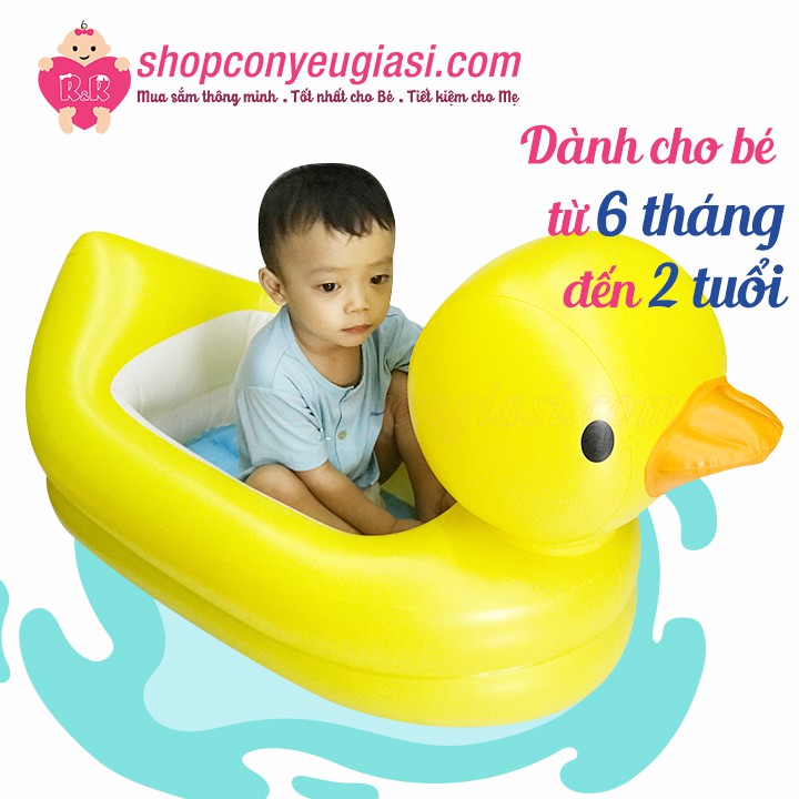 Chậu Tắm Phao Vịt Vàng Munchkin MK32201