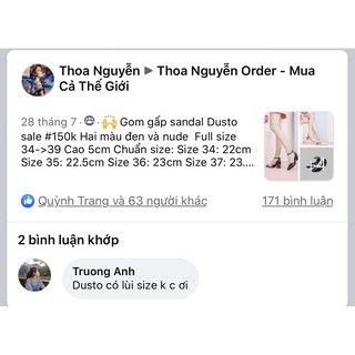 Dusto - Sandal Dusto gót nhọn dáng basic