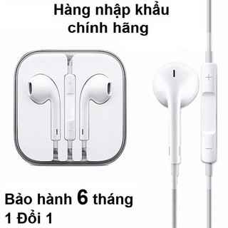 Tai nghe tiêu chuẩn iPhone 5/5s/6/6 Plus/ IPOD- Chính hãng hàng nhập khẩu tương thích với dòng máy iphone