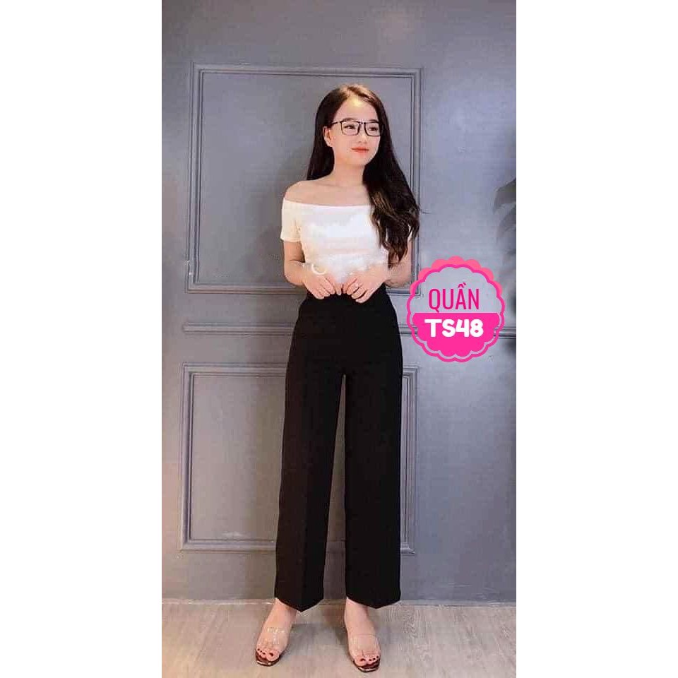 HÀNG ĐẸP ⚡ QUẦN TÂY ỐNG RỘNG ⚡ QUẦN TIA KÉO BÊN HÔNG TS48 ⚡ QUẦN PHOM SUÔNG ⚡ QUẦN ỐNG RỘNG | BigBuy360 - bigbuy360.vn