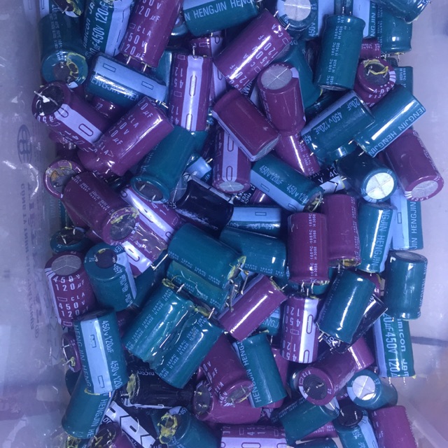 TỤ 120UF - 450v - 400v