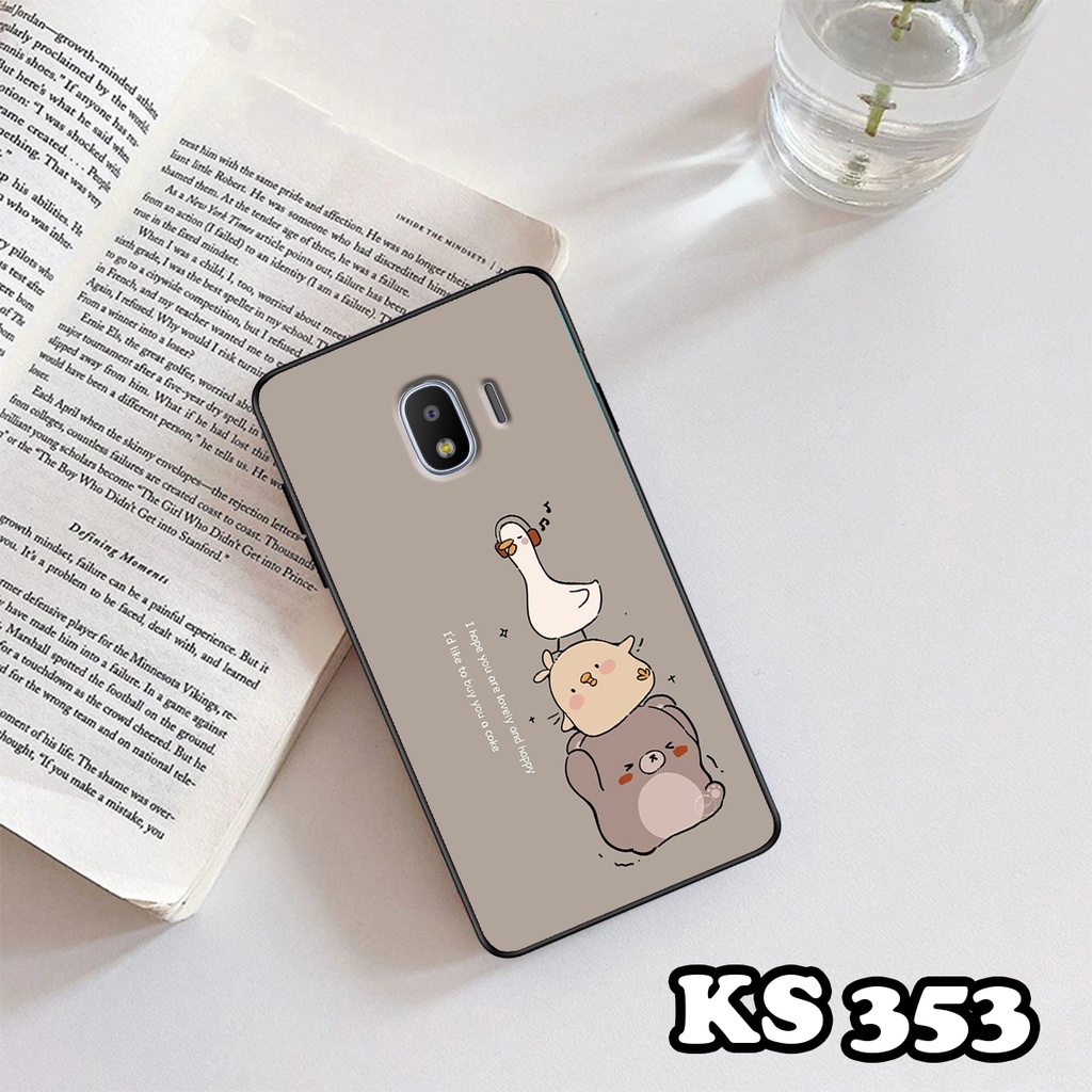Ốp lưng Samsung J2 2015 - J2 2016 - J2 Pro - J2 Prime - J2 Core - Ốp Samsung in hình Cat&amp;Bear đáng yêu - Chất liệu TPU