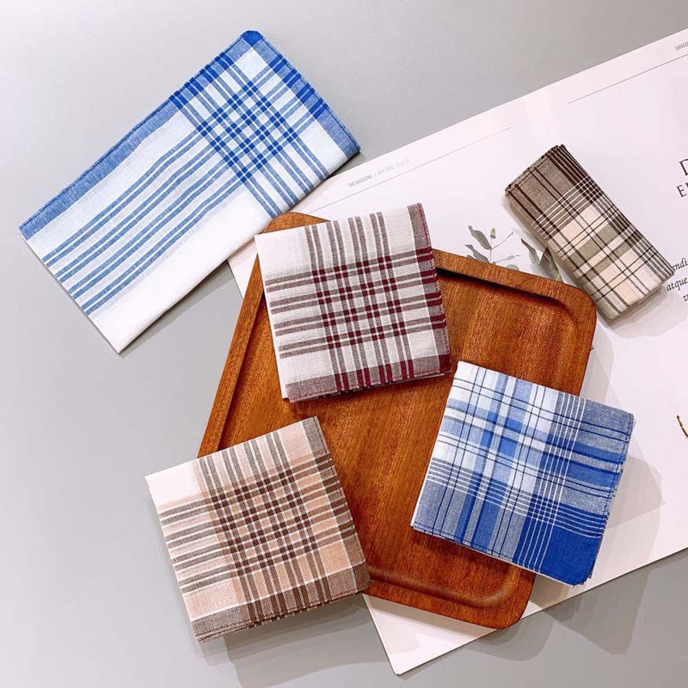 Khăn tay cotton hình vuông 40*40cm họa tiết ngẫu nhiên