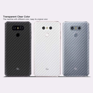 DÁN VÂN CARBON MẶT LƯNG LG G6