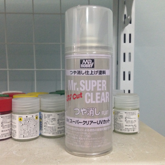 Sơn Phủ: Mr Super Clear UV-Cut Flat B523 (Sỉ 12 Lọ Giá 206K)