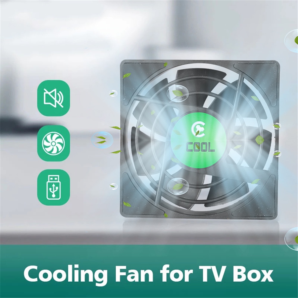 Quạt Tản Nhiệt Không Dây DC 5V 80x80x25mm Cho Android TV Box