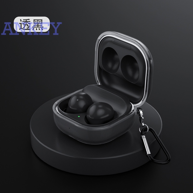Samsung Buds Live / Buds Pro / Buds 2 Vỏ bảo vệ hộp sạc tai nghe silicon trong suốt chống thấm nước lấp lánh cho