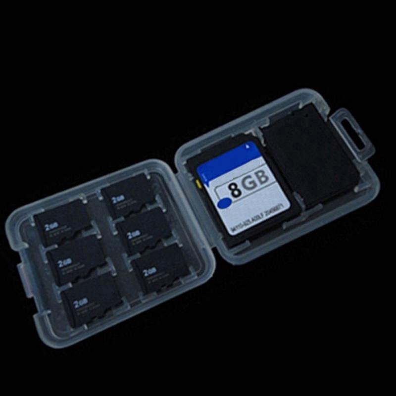 Hộp nhựa đựng thẻ nhớ 8 ngăn tiện lợi