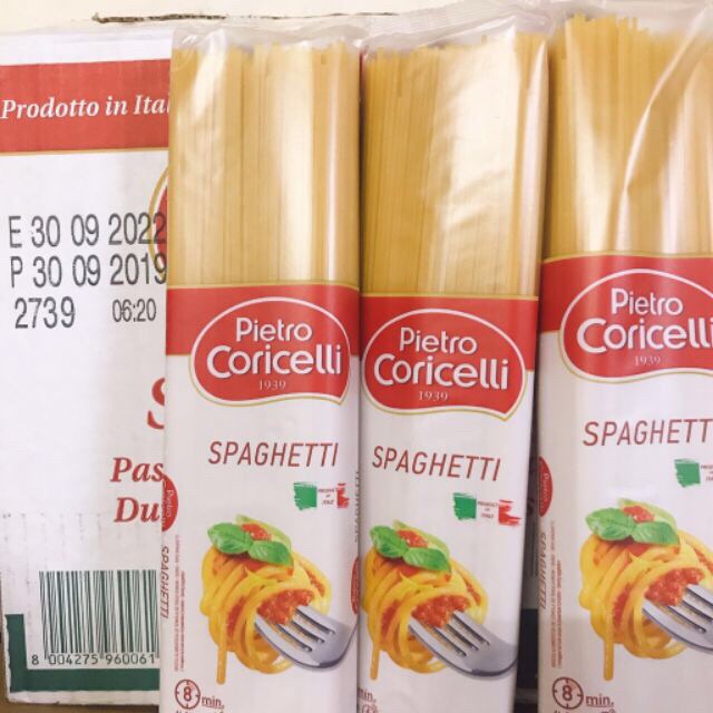 Combo mì ý pietro coricelli kèm sốt spagheti