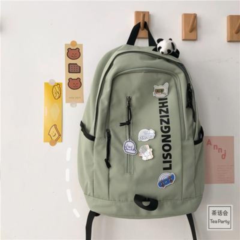 Ba Lô Đi Học / Du Lịch Sức Chứa Lớn Phong Cách Harajuku Hồng Kông Cổ Điển Cho Nam Và Nữ
