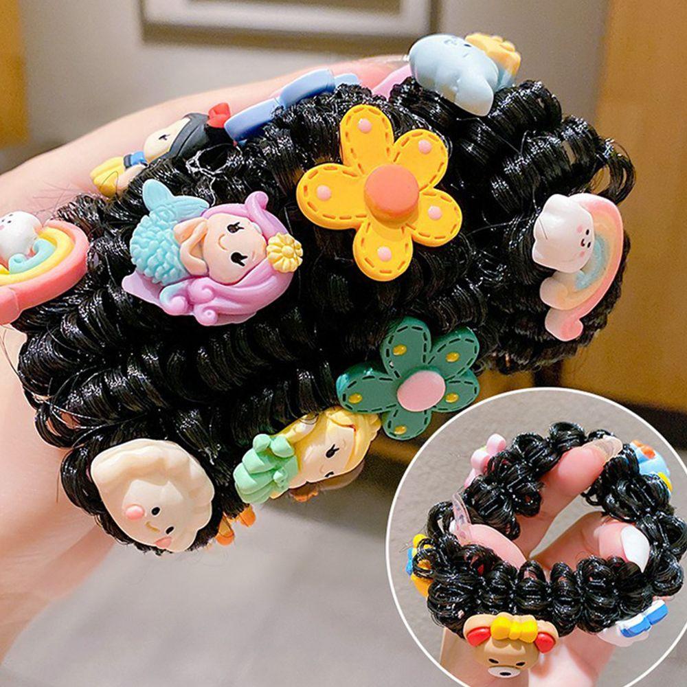 1 Cặp Tóc Giả Xoăn Phong Cách Hàn Quốc Dễ Thương Dành Cho Bé Gái VANES1