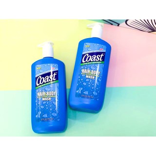 SỮA TẮM GỘI COAST 946ML