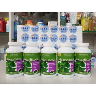 Trunature Ginkgo Biloba 340 viên uống bổ não hỗ trợ điều trị bệnh tiền đình của Mỹ