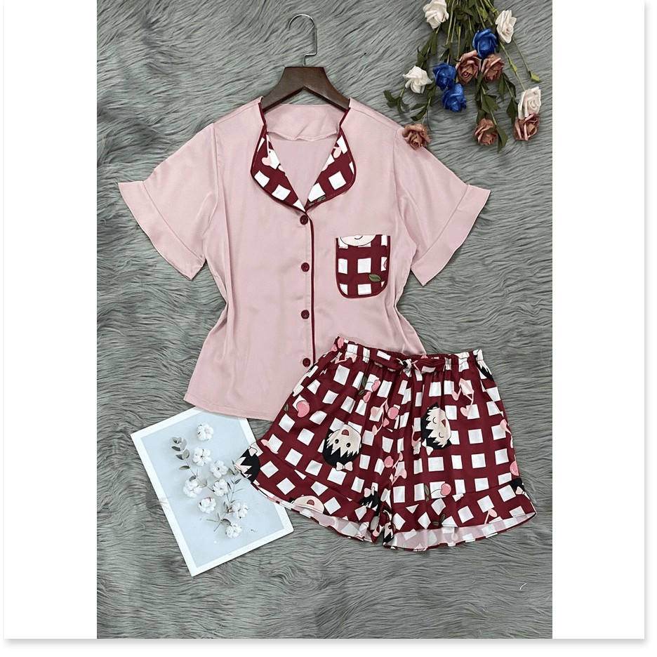 SET BỘ ĐỒ NGỦ NỮ SIÊU XINH , CỰC ĐẸP , MÁT MẺ , CHẤT LIỆU CAO / HÈ 2021 KHANH AN FASHION