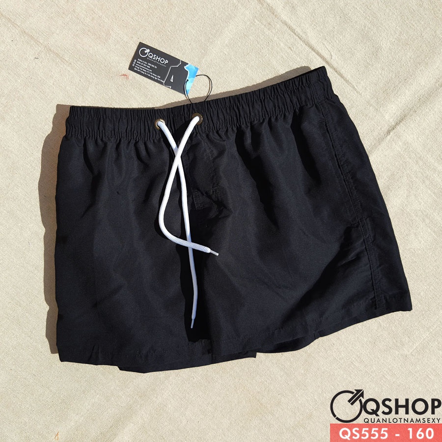 QUẦN SHORT ĐI BIỂN MÀU TRƠN QSHOP QS555