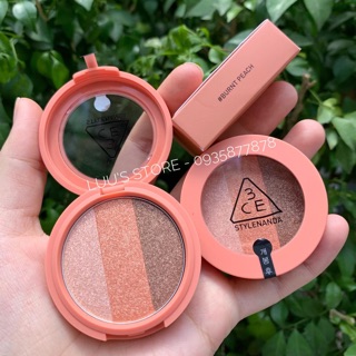 Phấn Mắt Dạng Nén Phối 3 Màu 3CE Triple Shadow
