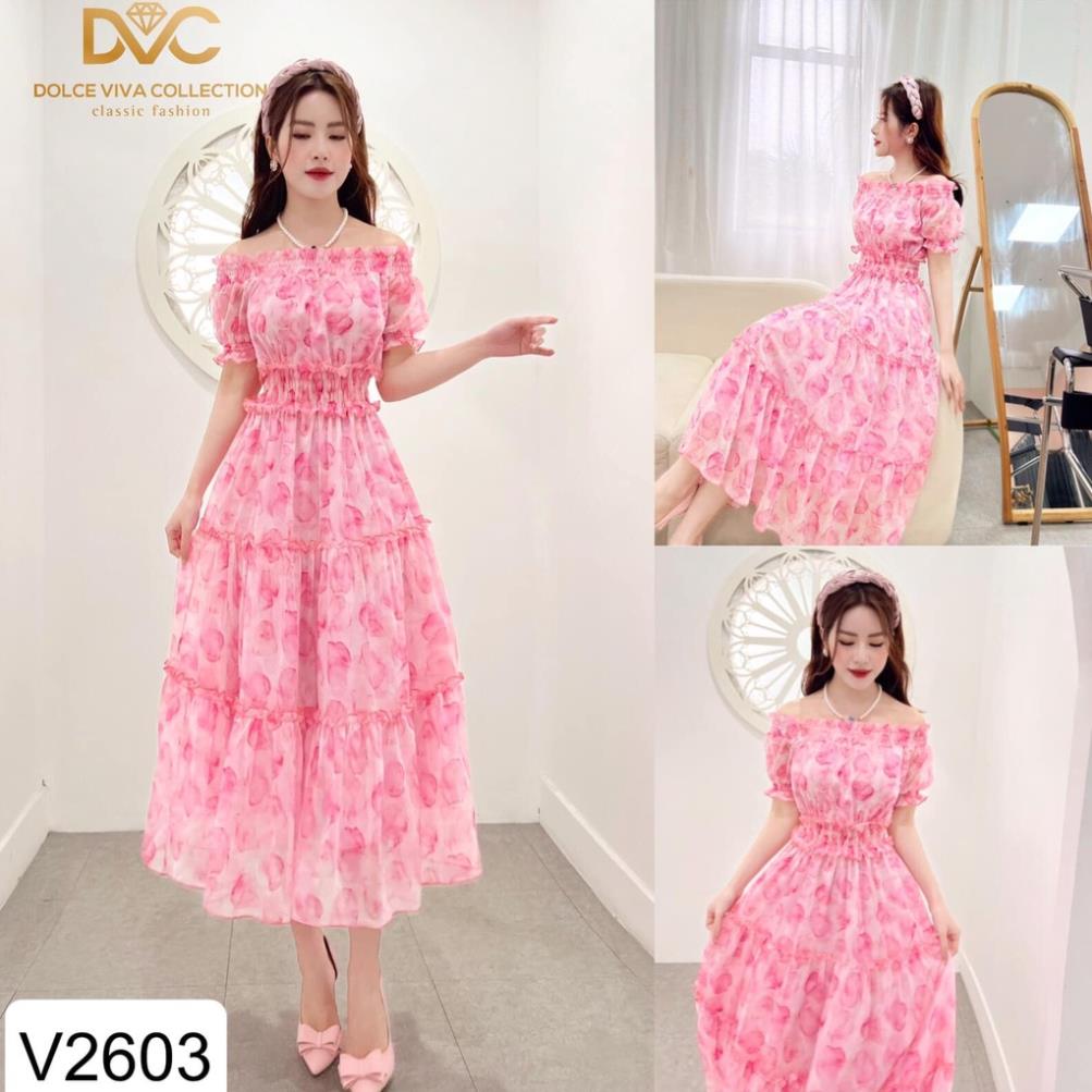 Váy đầm maxi voan đi chơi đi biển -LKH8c