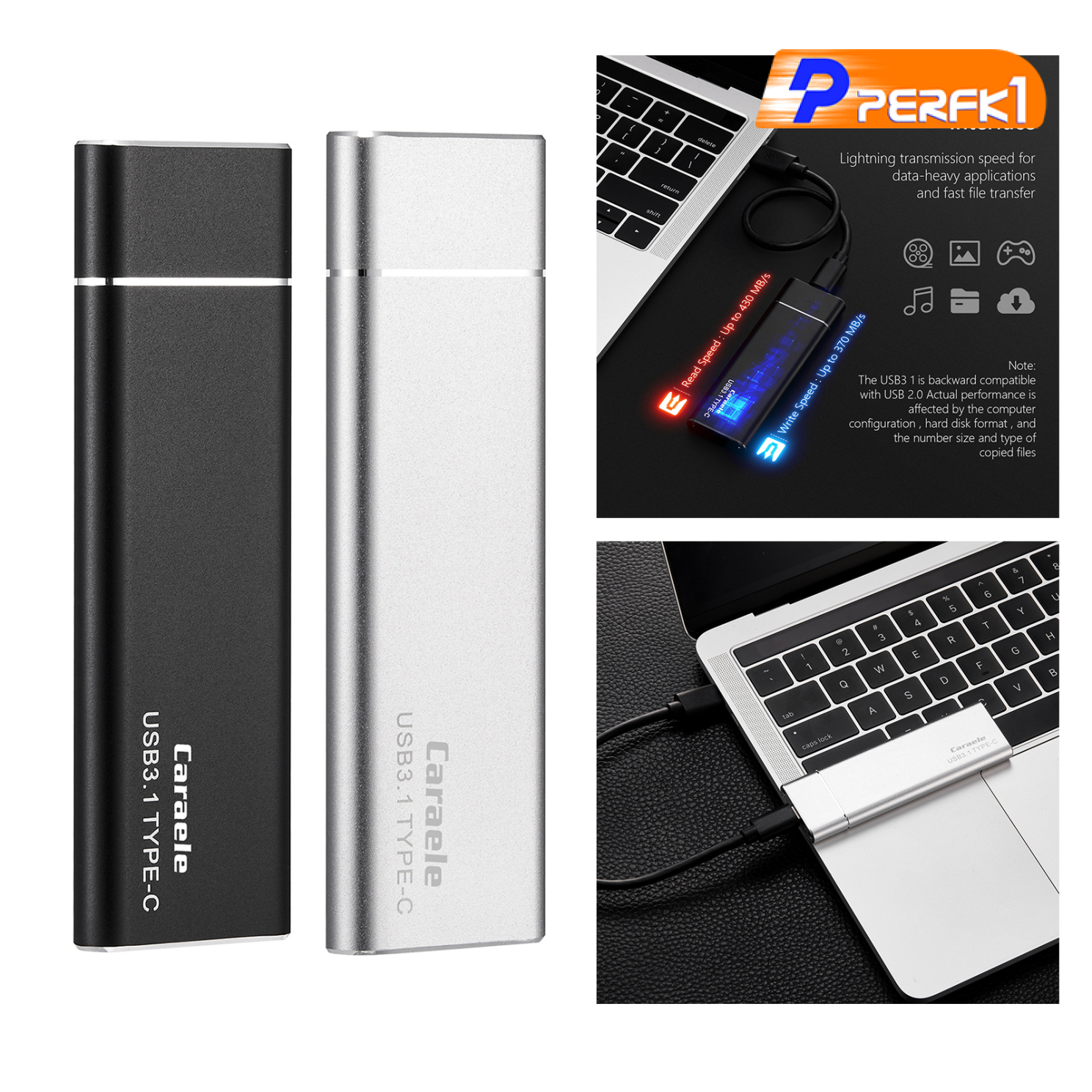 Ổ Cứng Ssd Usb 3.1 Ssd Cho Điện Thoại / Pc