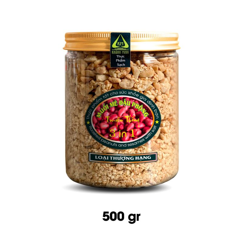 Muối mè đậu phộng (muối lạc vừng) - Loại thượng hạng