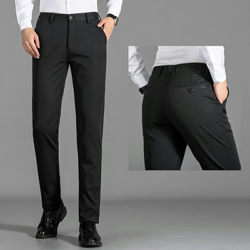 [CAO CẤP] Quần Âu Nam , Quần Tây Nam Cao Cấp Màu Đen Hàn Quốc Dáng Ôm Body