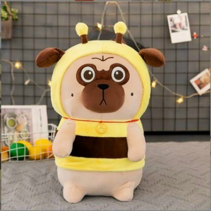 Gấu Bông Mèo - Thú Nhồi Bông Mèo Hoàng Thượng Cosplay Ong , Thú Bông Cún Ong Mèo Bông Size 35-45-65-80Cm