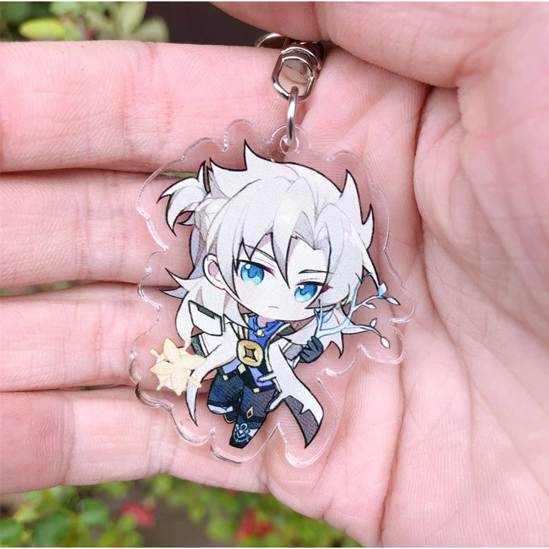Móc Khoá Genshin Impact Cute Chibi móc khoá quà lưu niệm móc khoá phụ kiện túi xách balo móc khoá bằng arcrylic