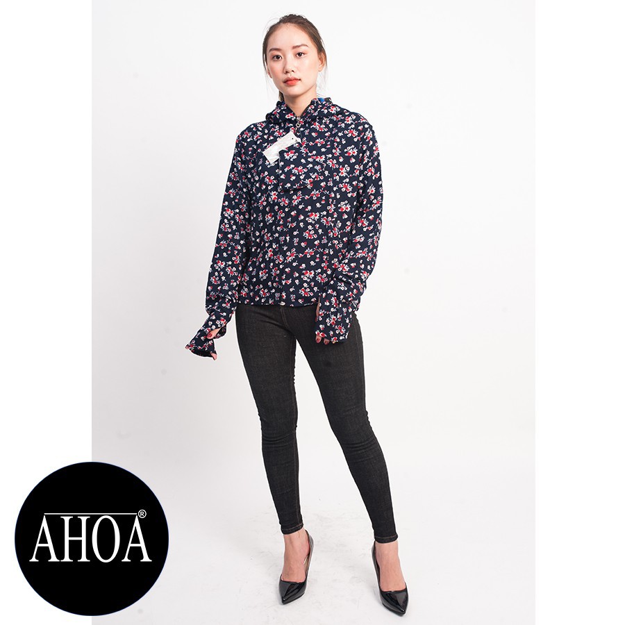 Áo chống nắng nữ dáng ngắn - A-Hoa - 002