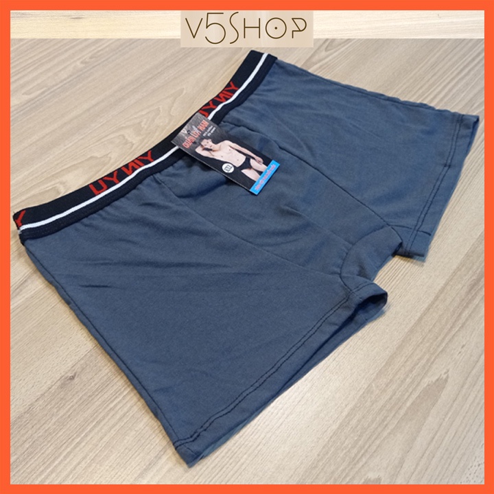 Quần lót nam thun lạnh boxer sịp đùi cao cấp thông hơi cotton SĐ1