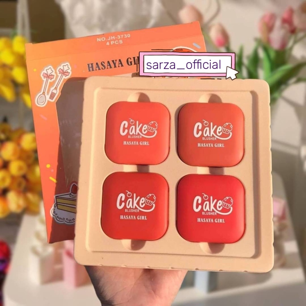 Bộ 4 Hộp Má Hồng HASAYA GIRL Thái Lan Cake Blusher