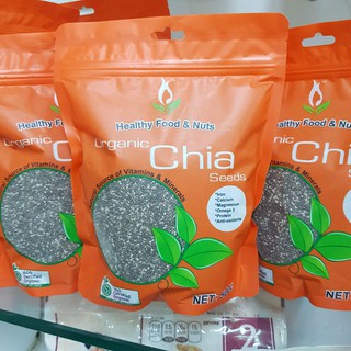 Hạt chia Úc hữu cơ Healthy Food & Nuts Organic Chia Seeds