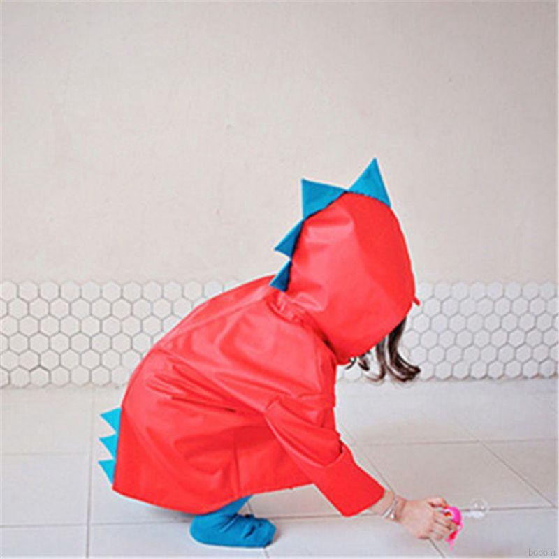 Áo mưa chống thấm nước thiết kế kiểu dáng động vật hoạt hình dễ thương cho trẻ em