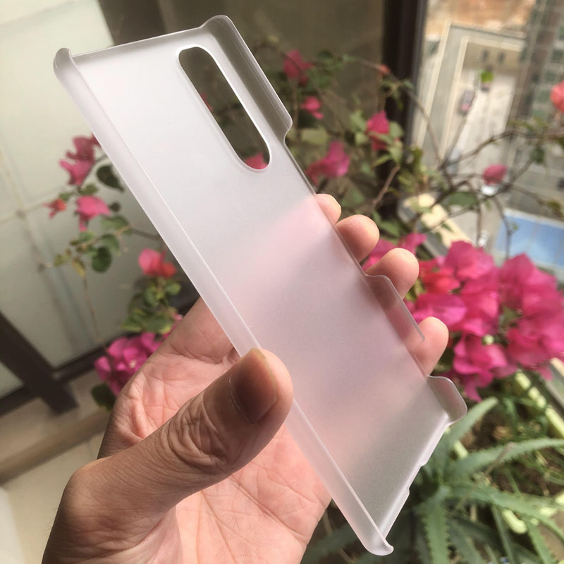 Ốp Điện Thoại Cứng Siêu Mỏng Trong Suốt Chống Trầy Cho sony Xperia5 sony xperia 5 sonyj9210