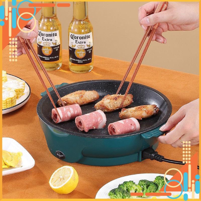 Chảo Nướng Điện Chống Dính BBQ Hàn Quốc 26cm